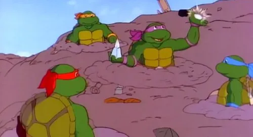 فتيان سلاحف النينجا - الحلقة 07 - السلاحف المنكمشة المدهشة