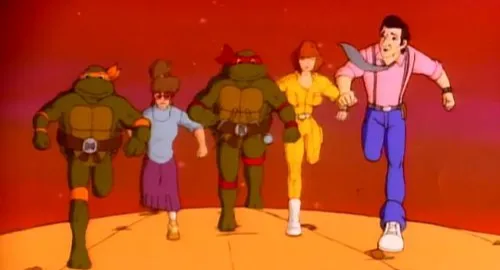 فتيان سلاحف النينجا - الحلقة 96 - قصة البعد إكس