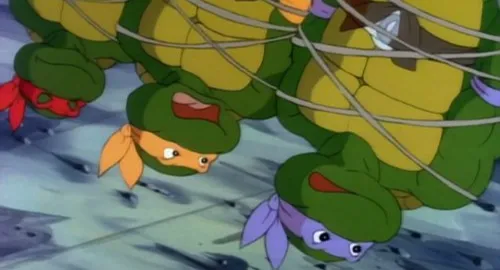 فتيان سلاحف النينجا - الحلقة 100 - إختفاء المعلم رشدان